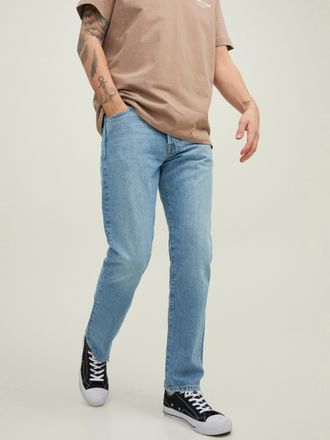 Jack & Jones Loose-fit-Jeans JACK & JONES JJICHRIS JJCOOPER JOS 890 PCW NOOS, Herren, Gr. 29, L&auml;nge 30, blau (blau denim), Denim/Jeans, Obermaterial: 100% Baumwoll