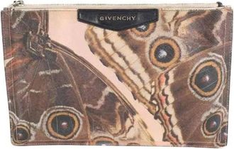 Givenchy Pre-owned Clutches, female, Brown, Size: ONE SIZE Pre-owned Pochette Femme