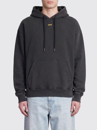 Off-white Felpa con cappuccio e logo