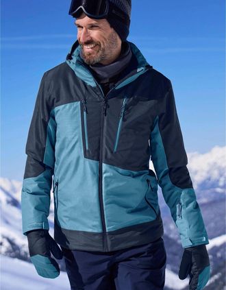Mountain Warehouse Mens Mountain Warehouse Mens Supernova Waterproof Ski Jacket - Blue - Size: 46/Regular