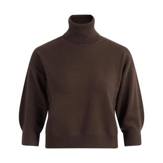Max Mara Dames, Truien, Bruin, Maat: L