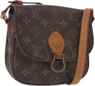 Louis Vuitton Pre-owned Canvas Cross Body Bag - Dames - Vintage Schoudertas - Bruin - ONE Size - Vintage