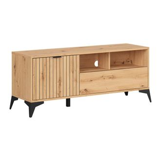 Petits Meubles Mueble tv 1 puerta 1 caj&oacute;n 135 cm tableros de aglomerado laminados