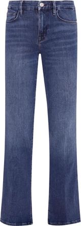 Frame Denim Boot Cut Mid-Rise Flared Jeans - Dames - Regular Fit Jeans - Blauw - W27 - Katoen - Jeans