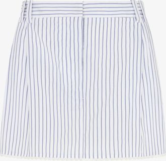 Serena Bute Striped Serena Mini Skirt - Navy/White
