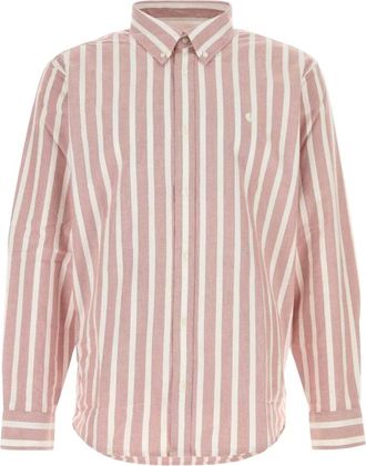 Carhartt Work in Progress Carhartt Wip, Casual Shirts, male, Multicolor, Size: XL L/S Deven Shirt