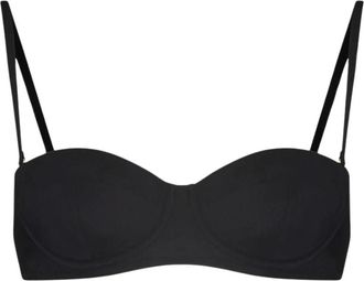 Dolce & Gabbana Zwarte Balconette Bikini Top - Dames - Bikinis - Zwart - S - Spandex - Badmode