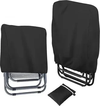 OEM Juego De 2 Fundas Protectoras Para Sillas Plegables De Jard&iacute;n De 71x34x110cm - Impermeables - Resistentes Al Viento - Resistentes A Los Rayos Uv - Fab