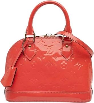 Louis Vuitton Pre-owned Mini Bags, female, Orange, Size: ONE SIZE Pre-owned Alma BB