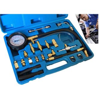 Trade Shop Trade Shop - Kit Tester Pressione Di Compressione Motore Misuratore Pistone Cilindri 20pz