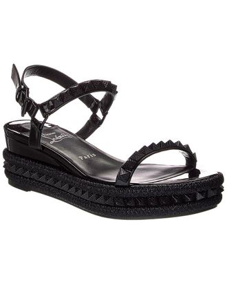 Christian Louboutin Pyraclou 60 Patent Sandal