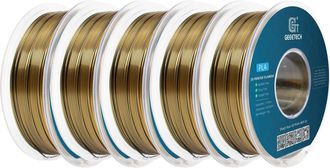 OEM Filamento Para Impresoras 3d, Resistente Y Ecol&oacute;gico, Compatible Con Impresoras Fdm, Color Negro Y Dorado
