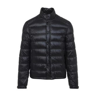 Moncler Heren, Jassen, Zwart, Maat: S