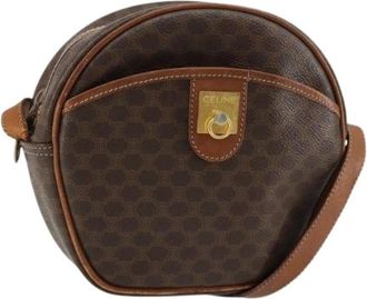 Celine Pre-owned Cross Body Bags, female, Brown, Size: ONE SIZE Pre-owned Vintage Crossbody Bag