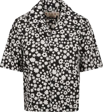 Marni All-over Printed Poplin Shirt