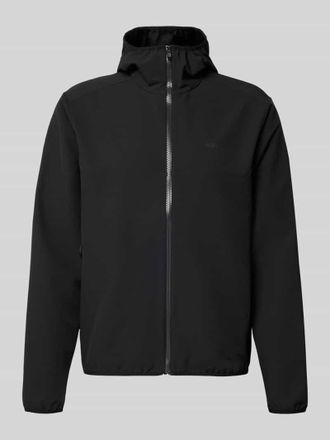 HUGO BOSS Regular Fit Trainingsjacke mit Kapuze Modell LW_COMMUTERPRO in Black, Gr&ouml;&szlig;e XXXL