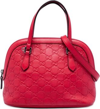 Gucci Pre-owned Gucci Medium Guccissima Dome Satchel Ladies 4VLKSS1HK0RKP1W9