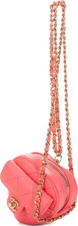 Chanel Borsa a forma di cuore - Rosa