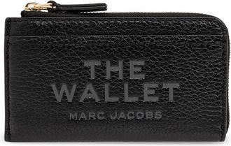 Marc Jacobs Leren Portemonnee - Dames - Portefeuilles - Zwart - ONE Size - Leer - Accessoires
