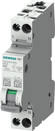 SIEMENS 5sl60166mc Interruptor Autom&aacute;tico Bipolar 16 A Fiable