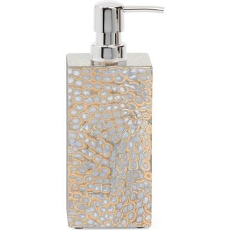 Pigeon and Poodle Callas Soap Dispenser in Silver at Nordstrom