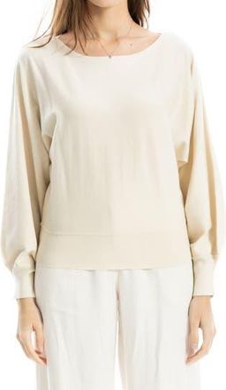 Max Studio Dolman Sleeve Sweater in Ivory at Nordstrom Rack, Size X-Small