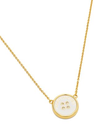 Marc Jacobs Collana con pendente logo - Oro
