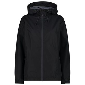 F.lli Campagnolo Jacket Fix Hood with Pack Pocket Regenjacke f&uuml;r Damen | schwarz