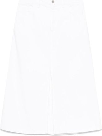A.P.C. A. P.C. Georgia Denim Midi Skirt Clothing