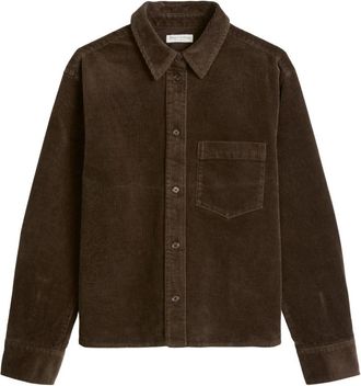 Marc O'Polo Cord Blouse - Dames - Zomerjassen - Bruin - M - Katoen - Jassen