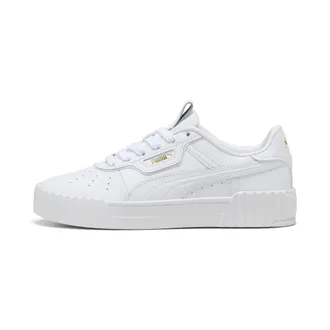 Puma Sneakers Carina 3.0 Luxe da donna, Scarpe, Bianco, 40.5