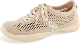 JBU by Jambu JBU Womens Dion Casual Lace-Up Comfort Sneaker, Eggshell, 4.5 UK