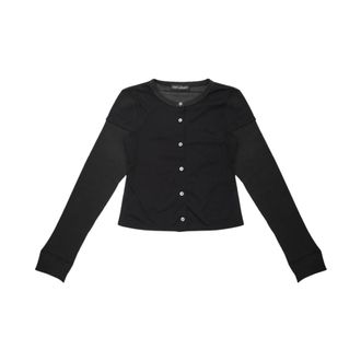 Our Legacy Heat Longsleeve - - Knitwear - Donna - Nero - M