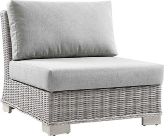 ModWay Conway Outdoor Patio Wicker Rattan Armless Chair