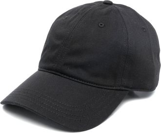 Lacoste solid-color baseball cap - unisex - Cotton - One Size - Black