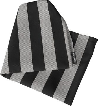 Happers Coj&iacute;n Para Palets Toldotex Negro Funda Asiento-respaldo 120x60x20 (rayas) Sin Relleno Negro