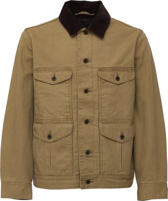Filson Journeyman Corduroy Collar Canvas Jacket