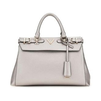 Guess Handtas met Logo - Dames - Handtassen - Grijs - ONE Size - Tassen