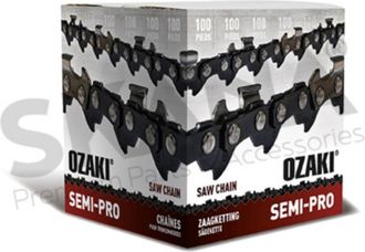 OEM Rollo De Cadena De Motosierra Ozaki Semi-cuadrada, 3/8,063 - 100 Pies