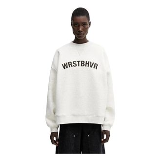 Worst Behavior Felpa Luzon - - Sweatshirts & Hoodies - Donna - Bianco - L