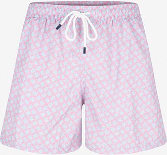 Fedeli Badeshorts Schildkr&ouml;tenprint Madeira