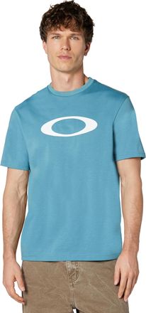 Oakley Mens O-Bold Ellipse Tee, Dark Pacific, Large