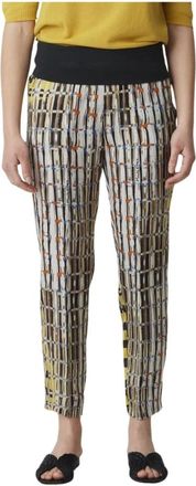 Manila Grace Donna, Pantaloni, Multicolore, L, new