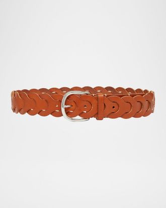 Isabel Marant Woven Leather Belt