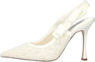 Steve Madden Brylie-P Slingbacks - Dames - Pumps - Wit - 41 EU - Schoenen