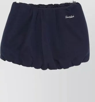 Dunst gathered bubble mini shorts