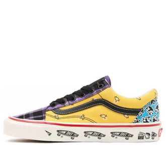Vans Unisex Anaheim Factory Old Skool 36 Dx Sneakers Purple/Yellow VN0A54F391A