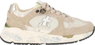 Premiata Mased 8116 - Heren - Sneakers - Beige - 41 EU - Leer - Schoenen