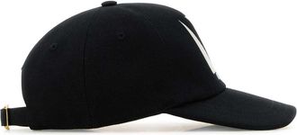 Valentino Garavani Mens Baseball Cap Black Cotton