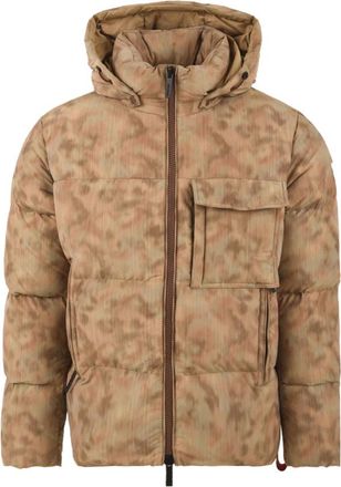 Afterlabel Katalla Jq 503 Jacket - Heren - Winterjassen - Beige - M - Polyester - Jassen